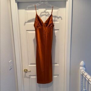 Abercrombie satin dress